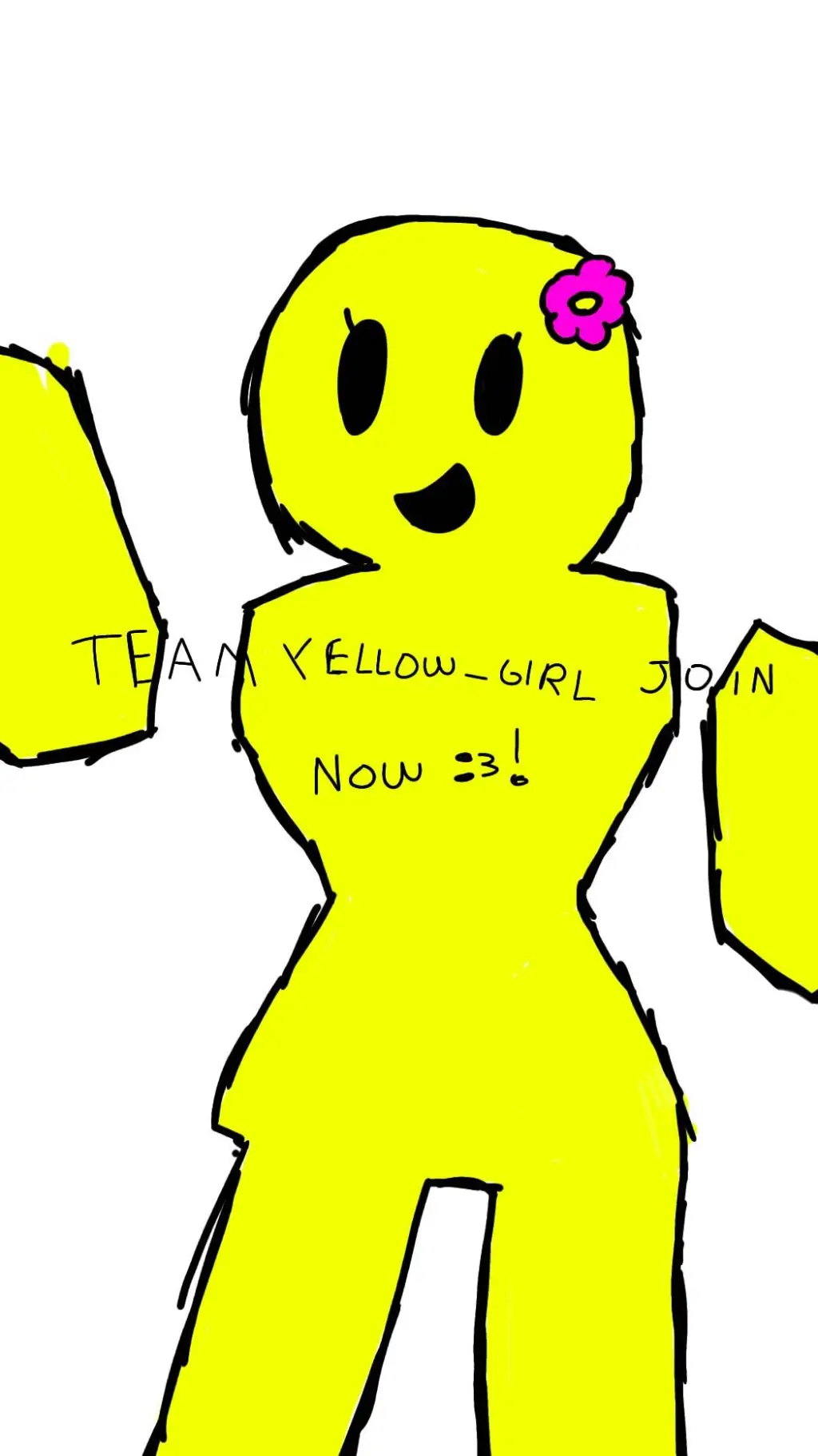 ai character: yellow_girl background