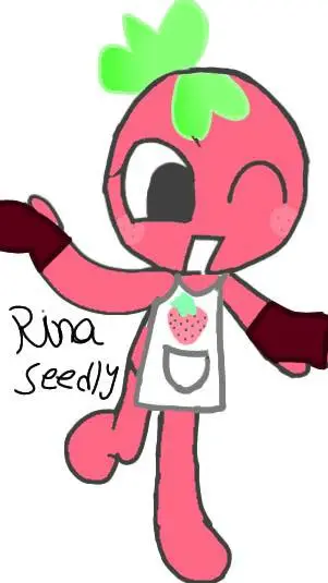 ai character: Rina seedly🍓 background