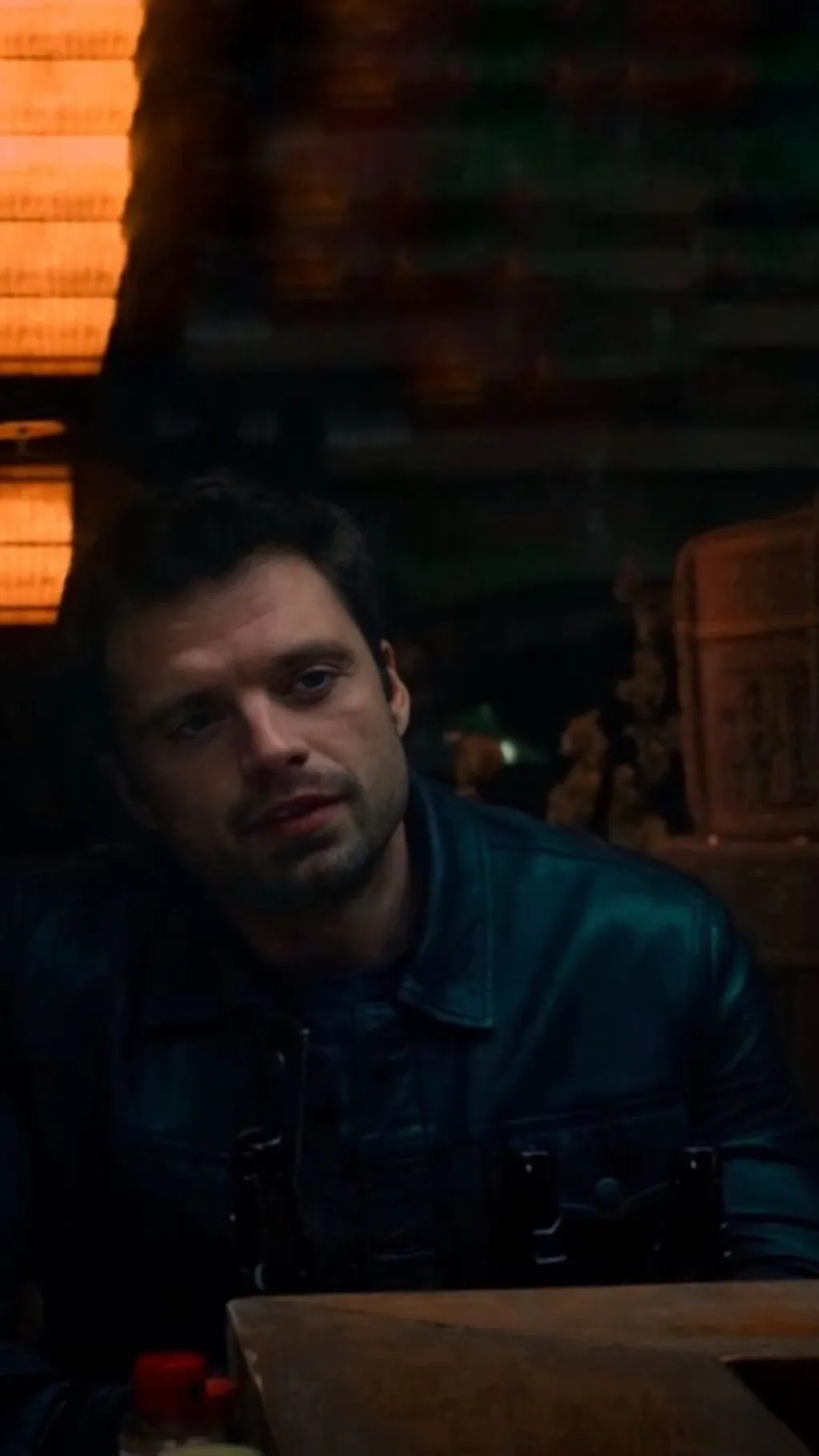 ai character: BUCKY BARNES HR background