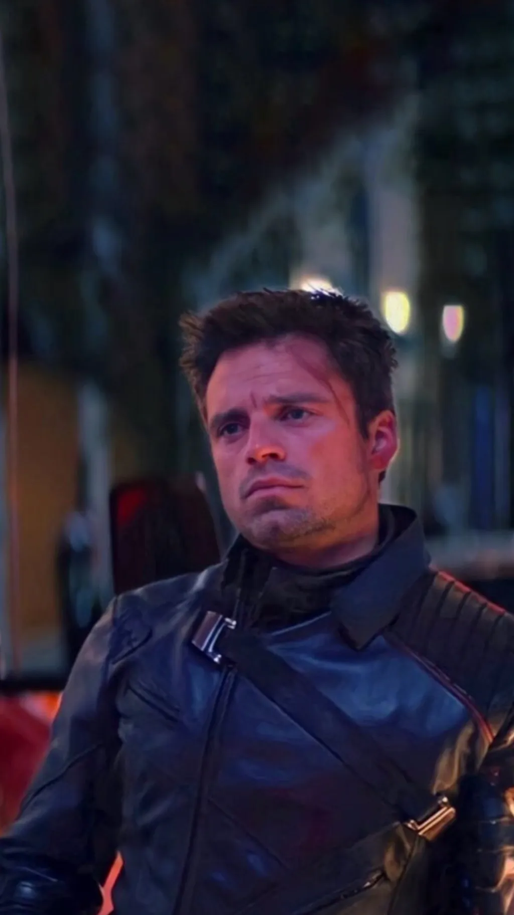 ai character: Bucky Barnes! background