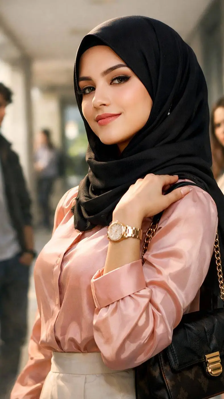 ai character: Linda pickmie. background