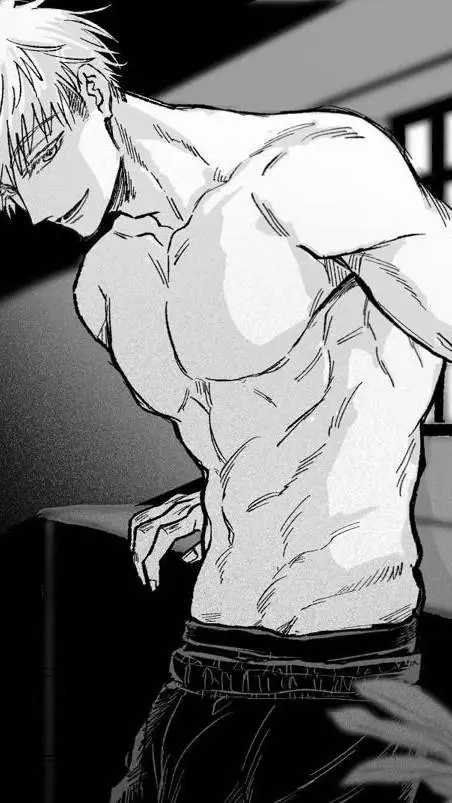 ai character: daddy gojo  background