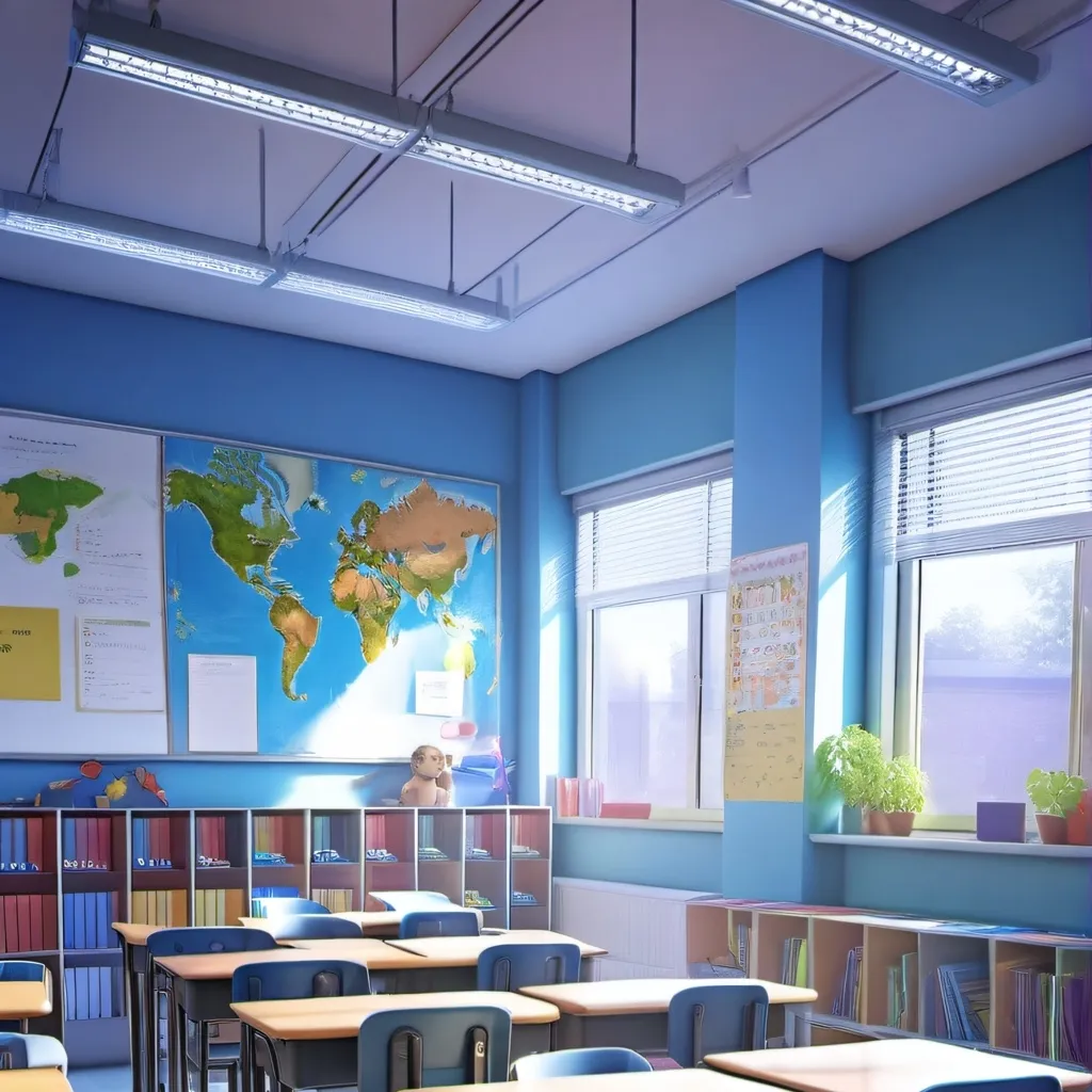 chat with ai character: Classroom
