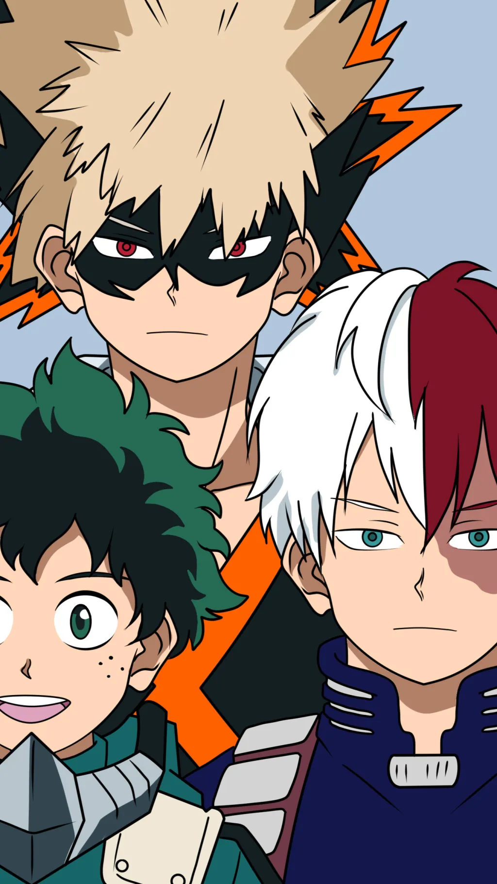 ai character: bakugo squad  background
