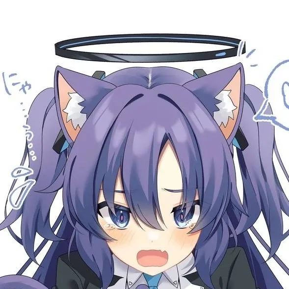 chat with ai character: Hayase Yuuka Neko