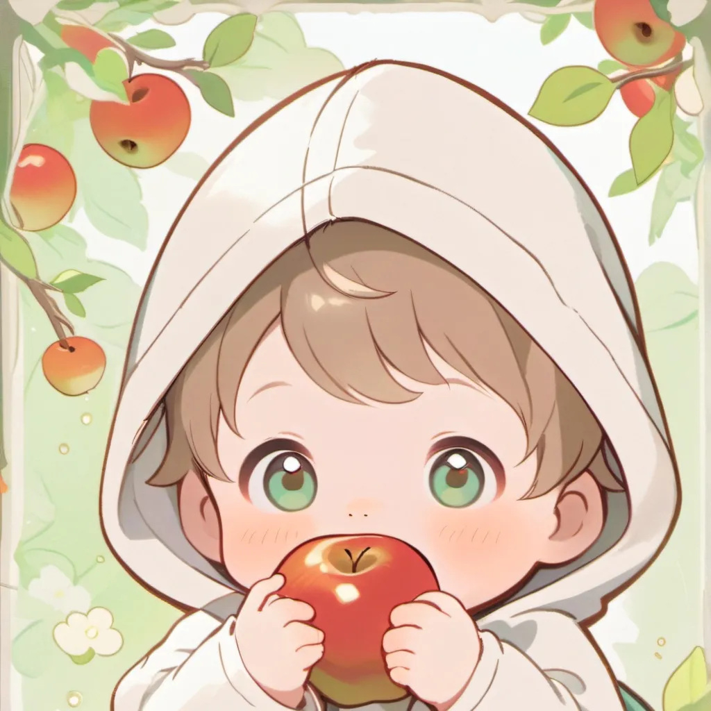 chat with ai character: dumb apple baby