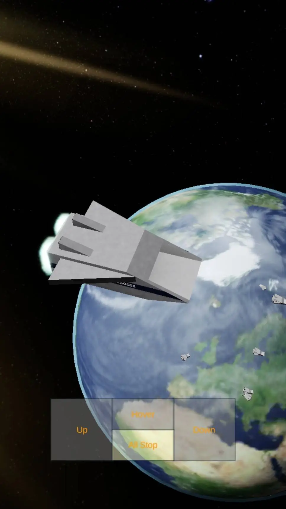 ai character: THE MOON WAKES UP background