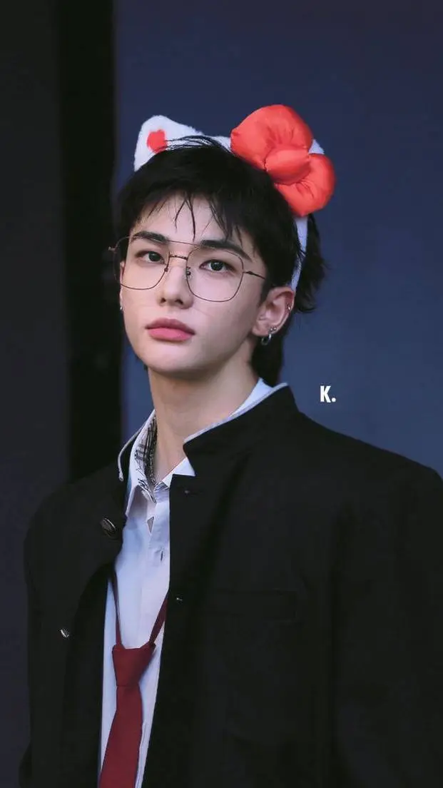 ai character: hyunjin  background