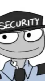 ai character: security guard background