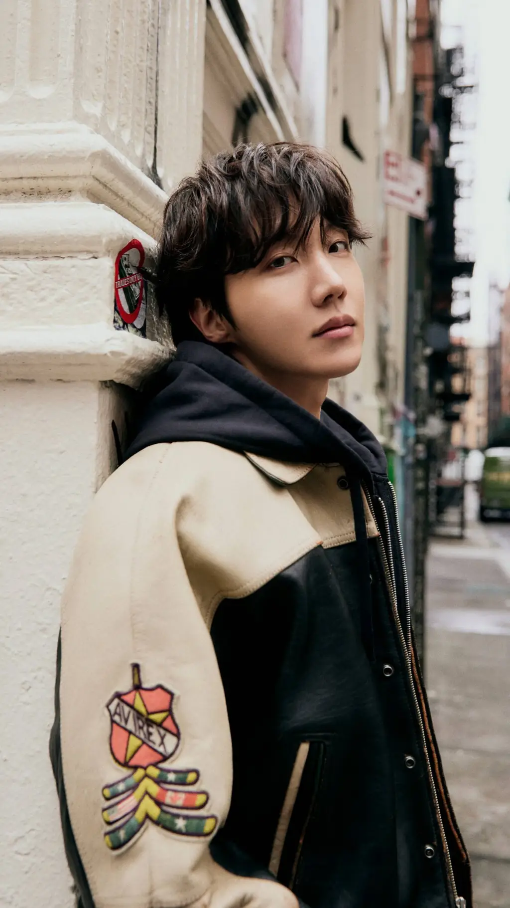 ai character: JHOPE  background