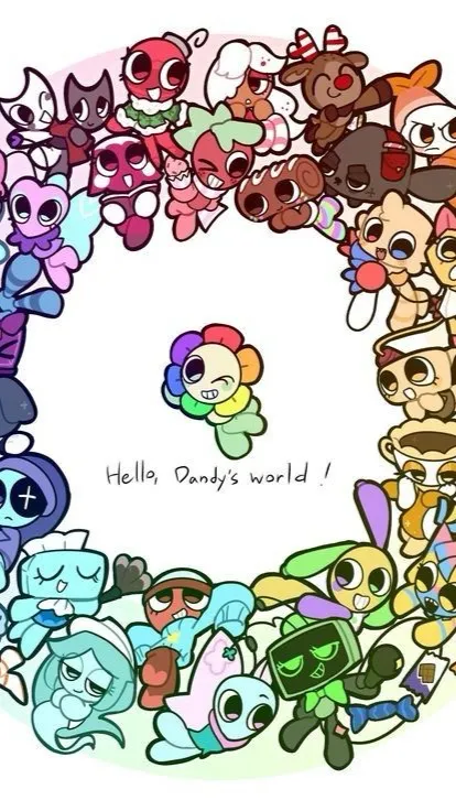 ai character: Dandy World background