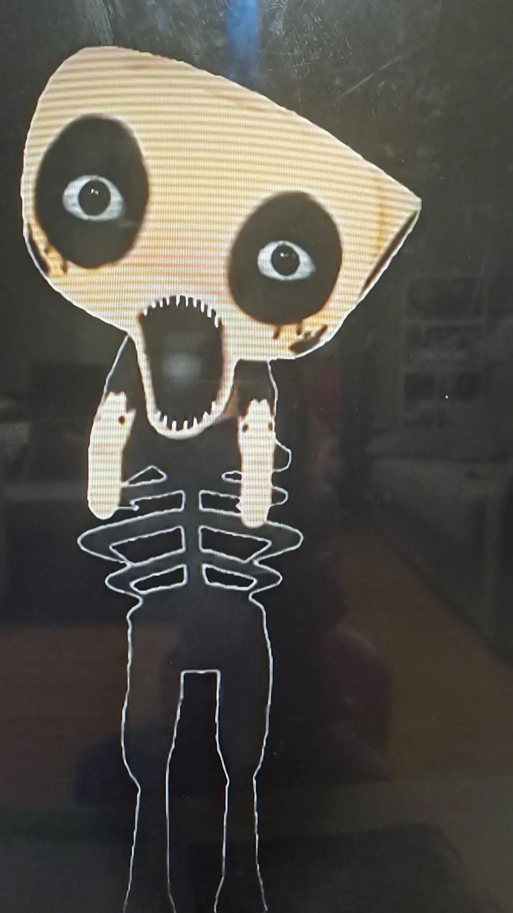 ai character: Tall Shelly background