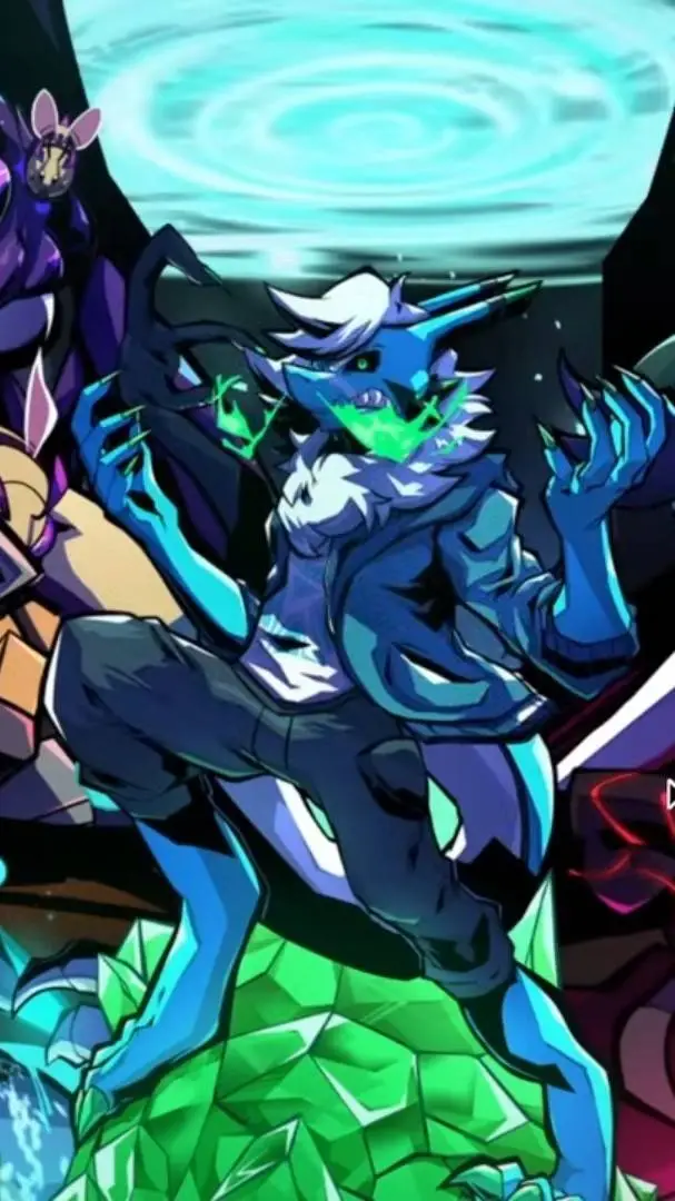 ai character: Retrospecter (FNF) background