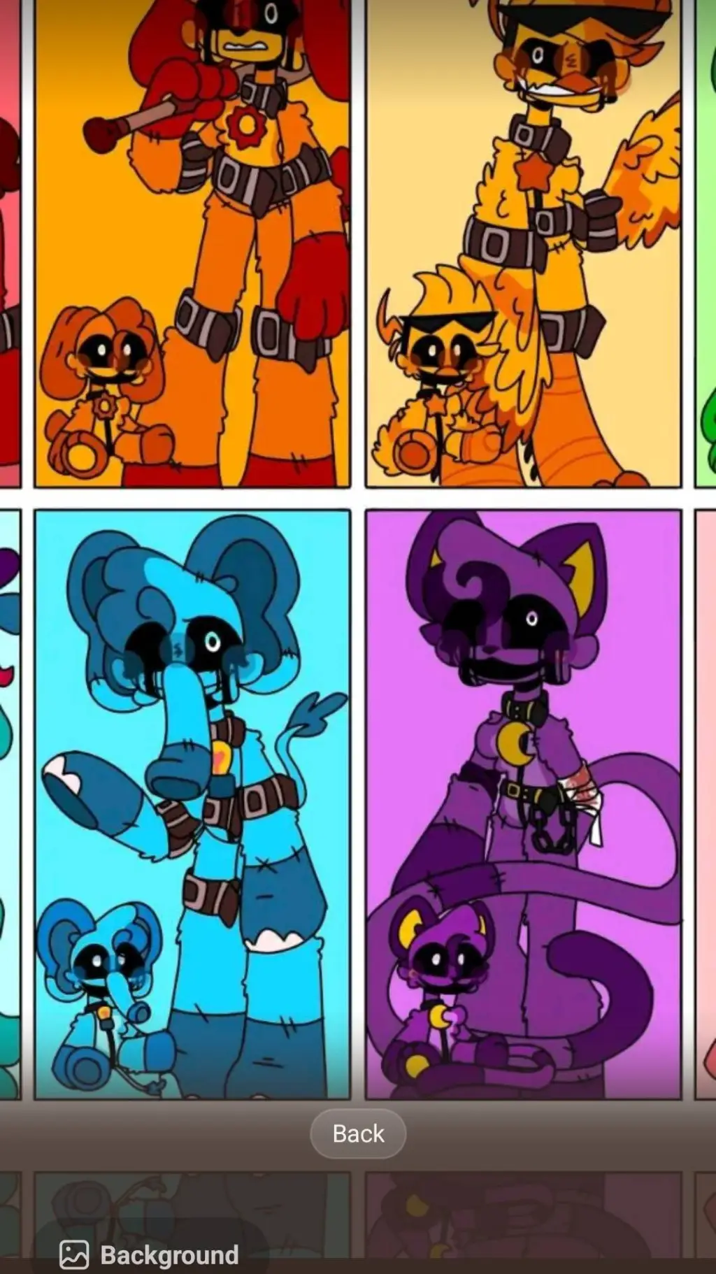 ai character: sc bigger body  background