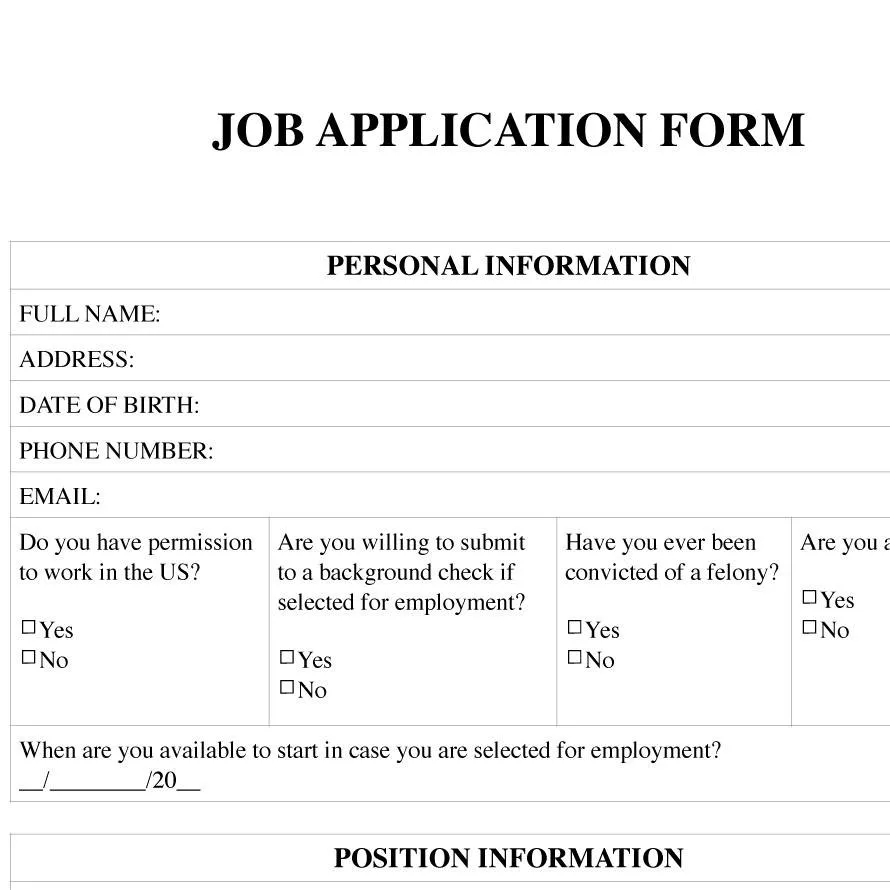 chat with ai character: Job application