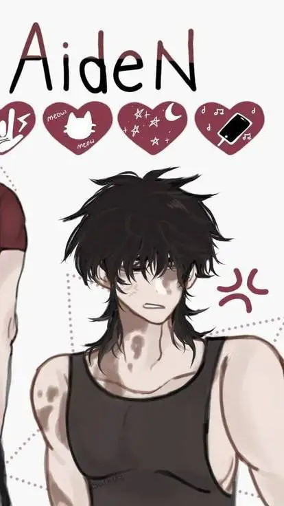 ai character: ᯓAiden~ background