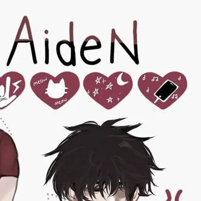 chat with ai character: ᯓAiden~