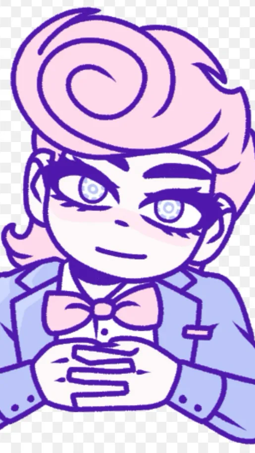 ai character: Harvey  background