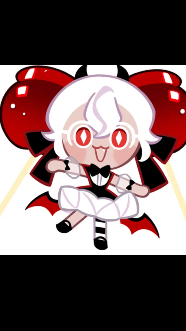 ai character: Candy apple cookie background