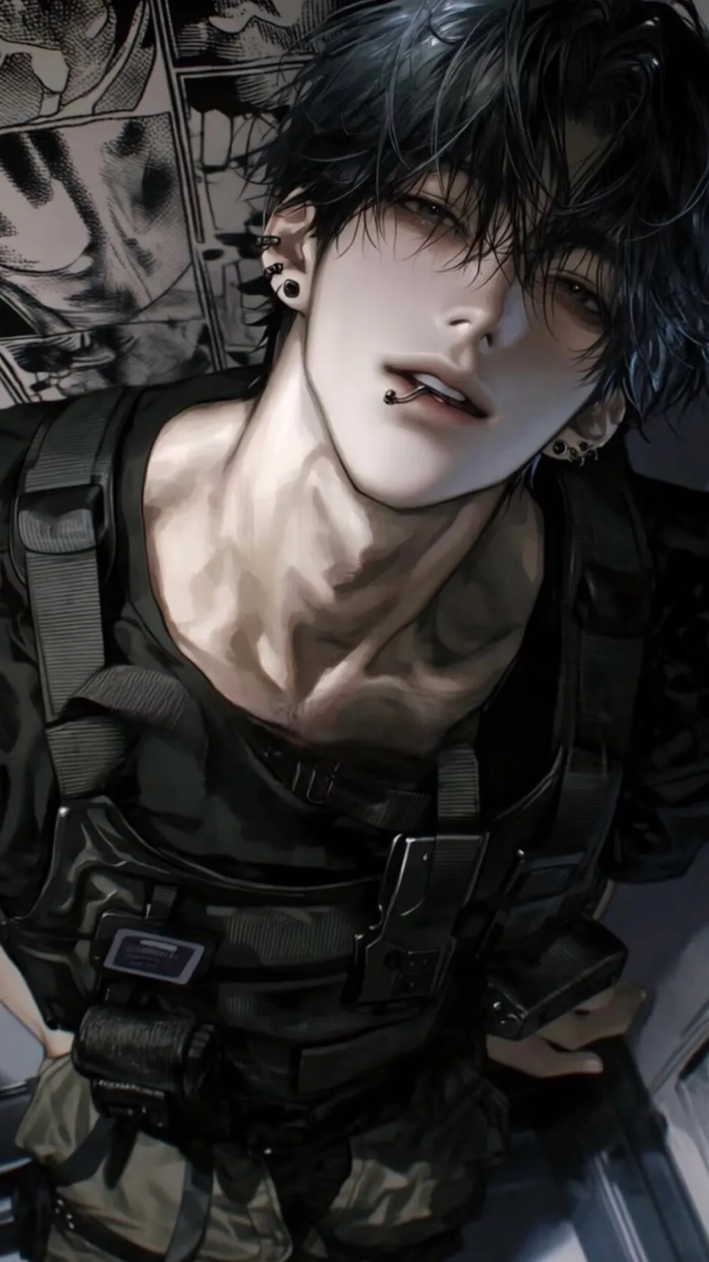 ai character: Dominic  background