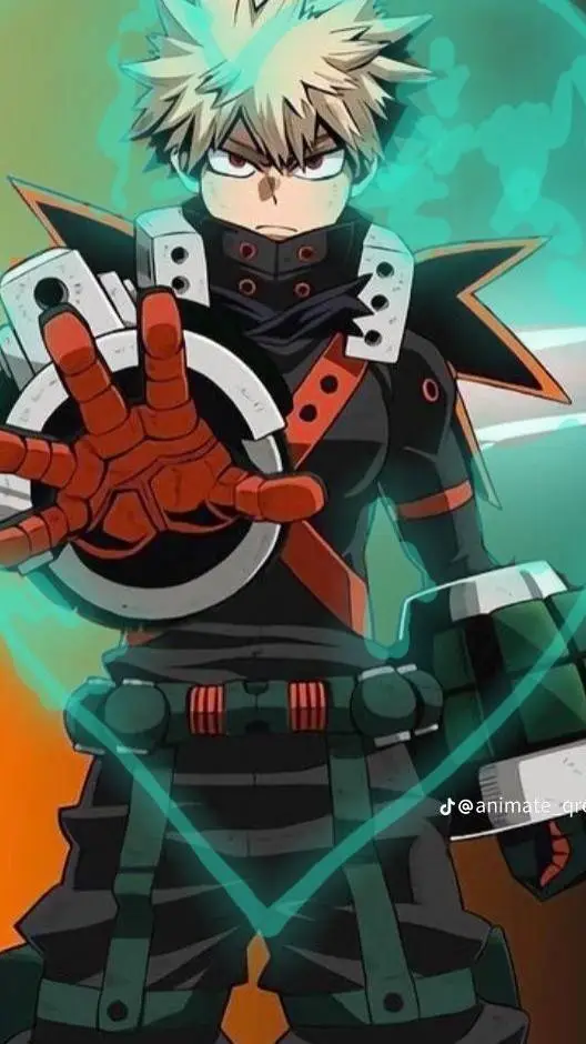 ai character: katuki bakugo  background