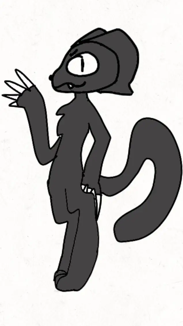 ai character: cat from 99nights background