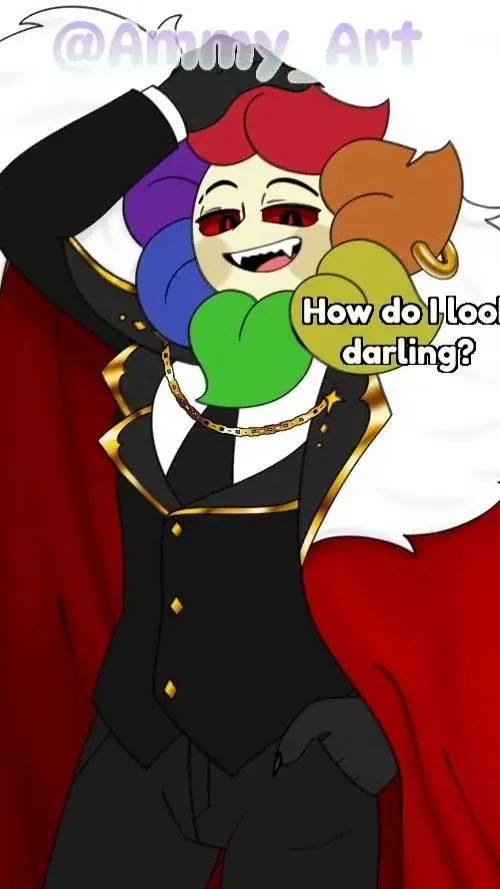 ai character: Dandy.. dw background