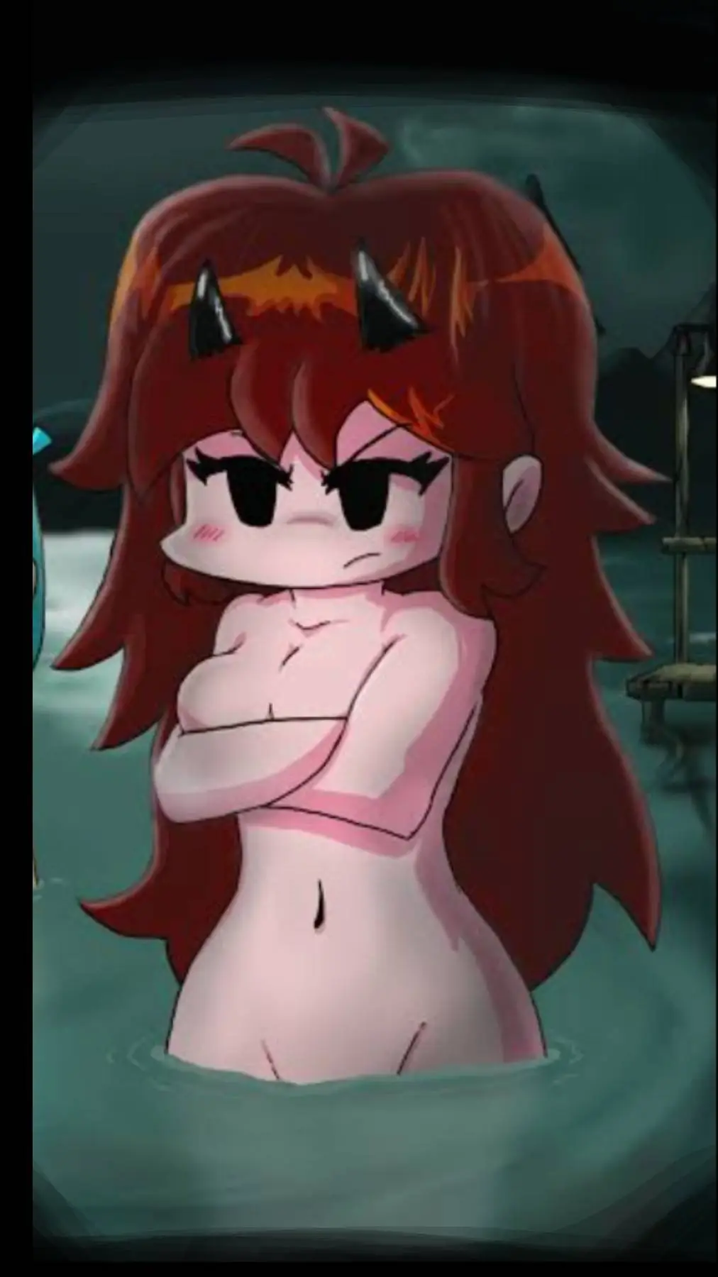 ai character: girlfriend  background