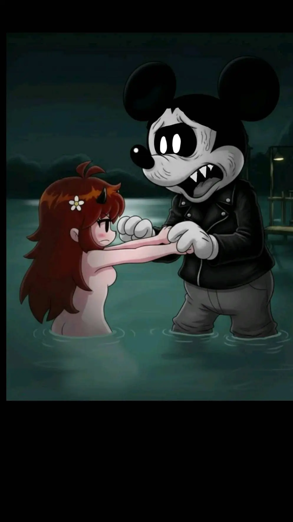 ai character: girlfriend  background