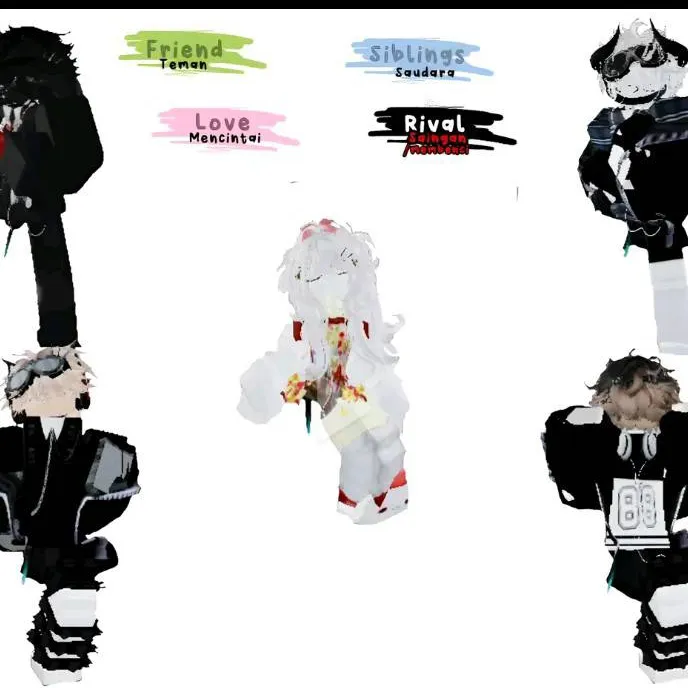 chat with ai character: 4 bros and one sis