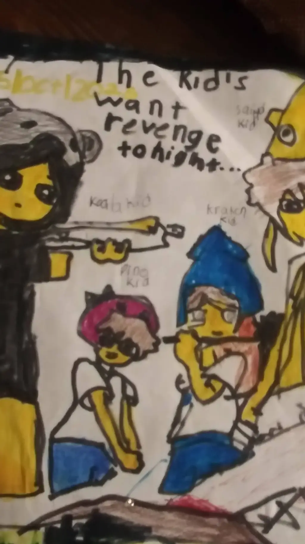 ai character: The kids background