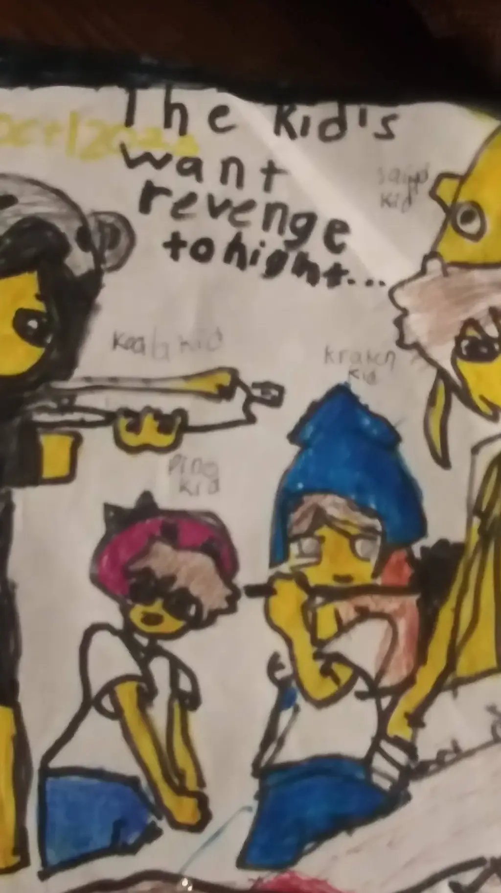 ai character: The kids background