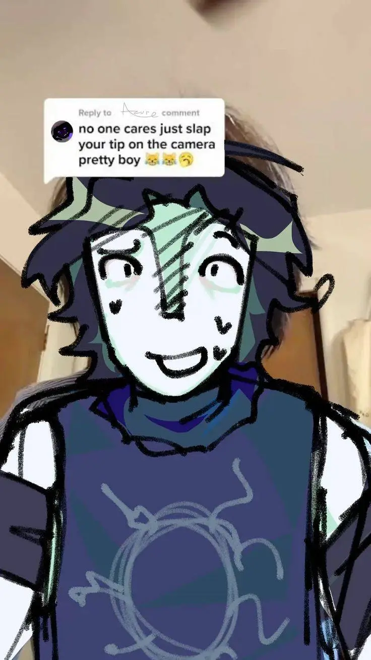ai character: sick Twotime :[ background