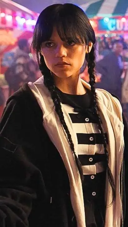 ai character: Уэнсдей background