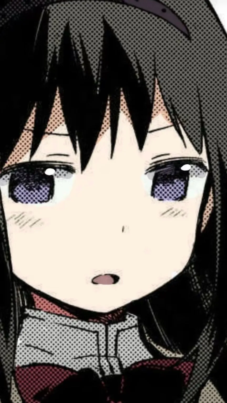 ai character: Madoka magica oc! background