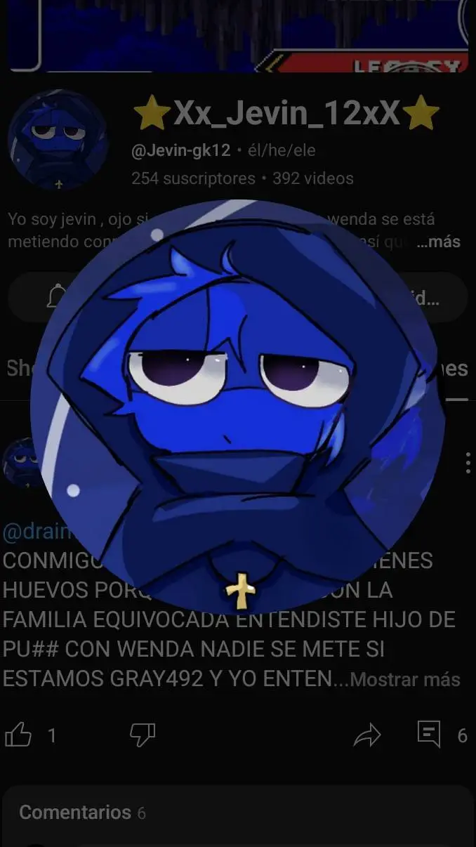 ai character: Un Jevin XD background