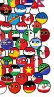 ai character: Countryballs :] background