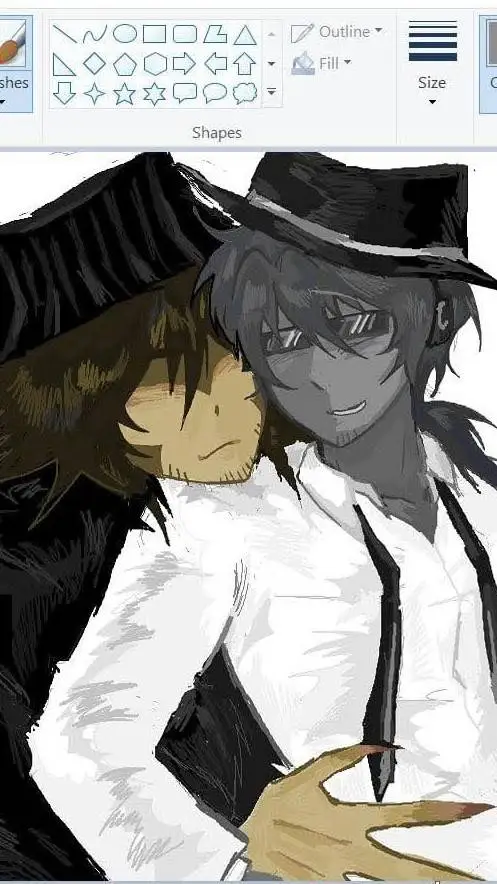 ai character: 2nd doublefedora background