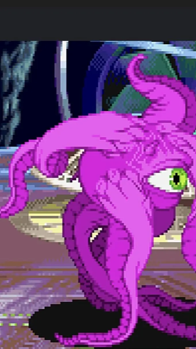 ai character: shuma-gorath  background