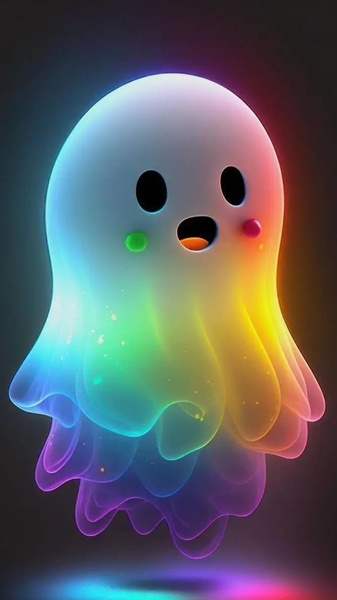 ai character: ghoosty background