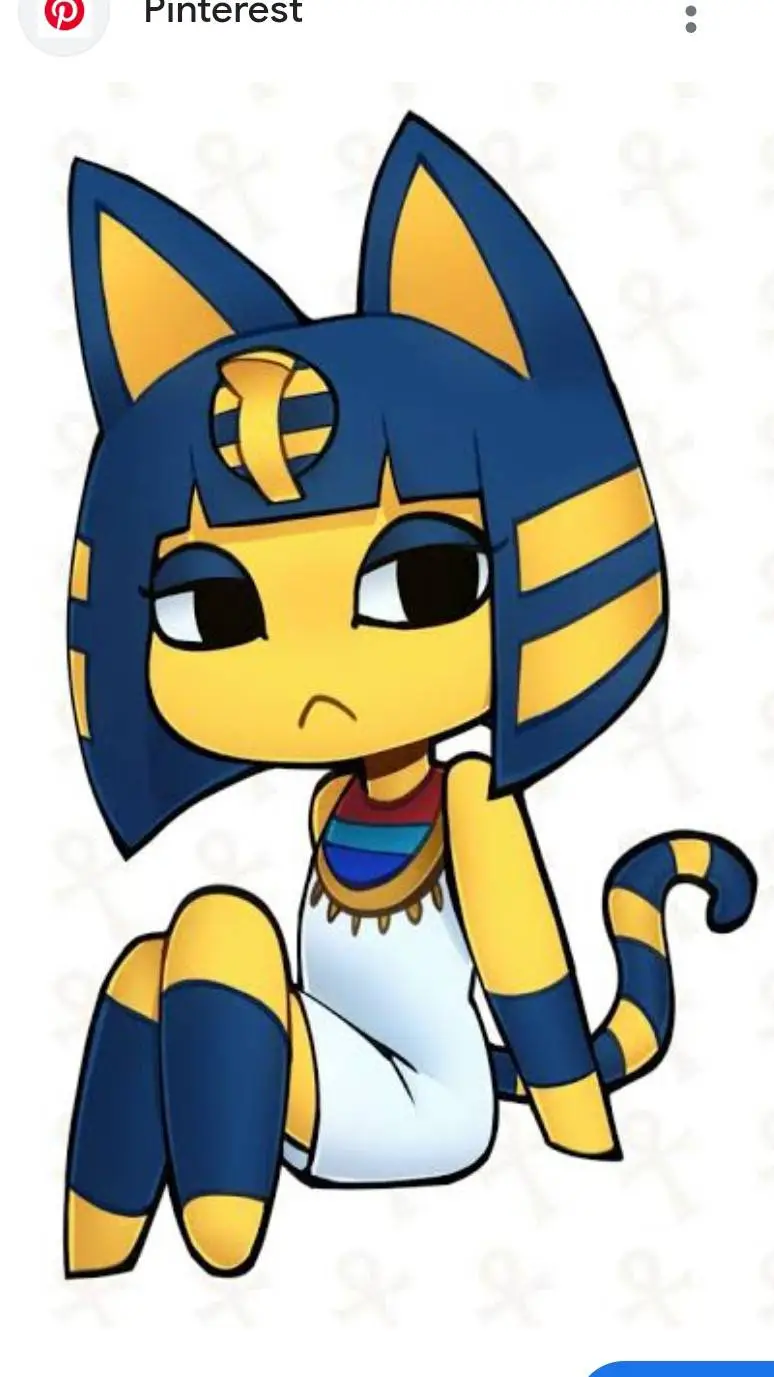 ai character: ankha background