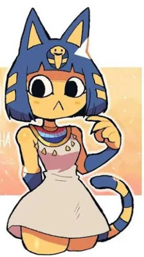 ai character: ankha background