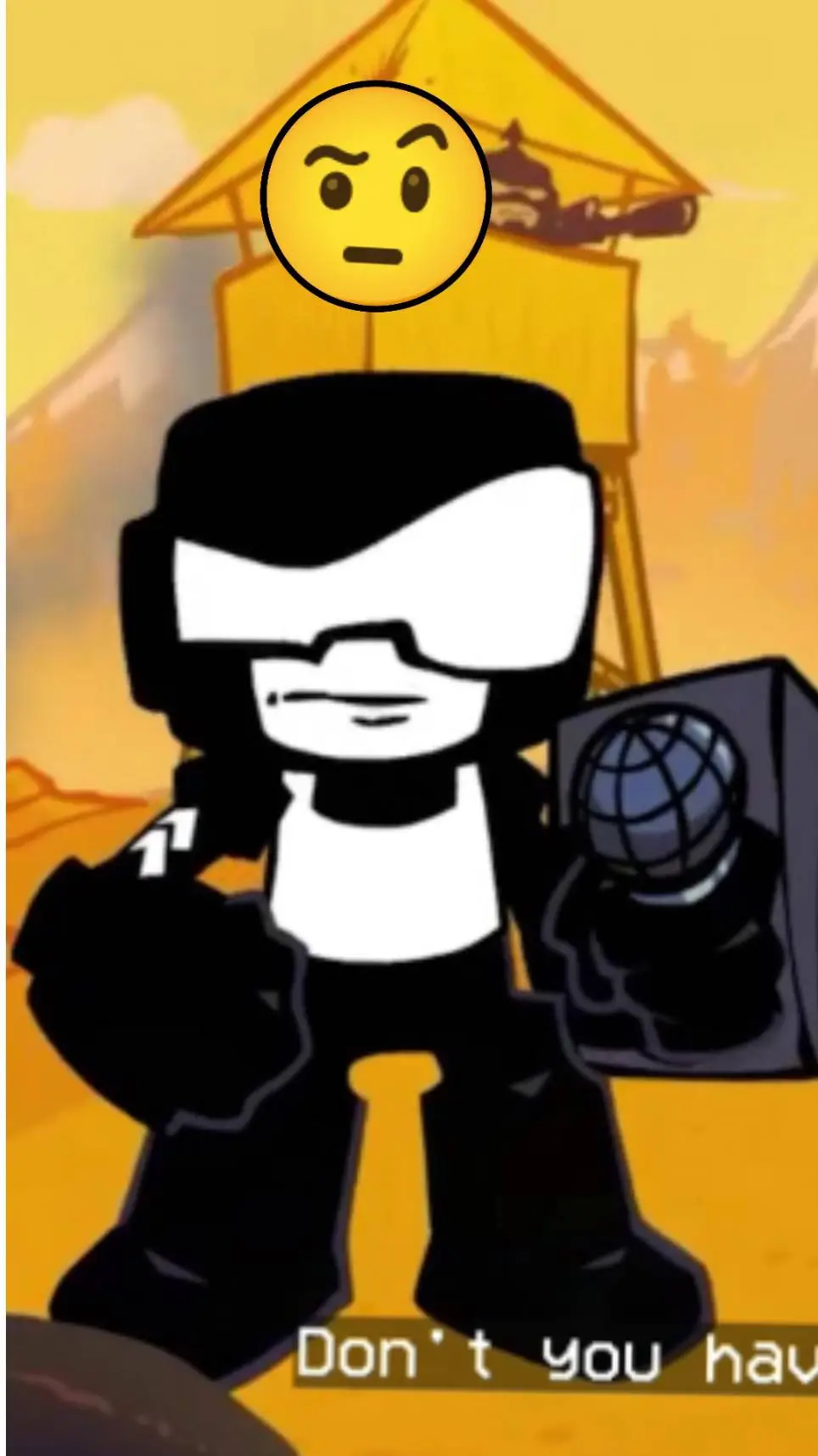 ai character: tankmann background