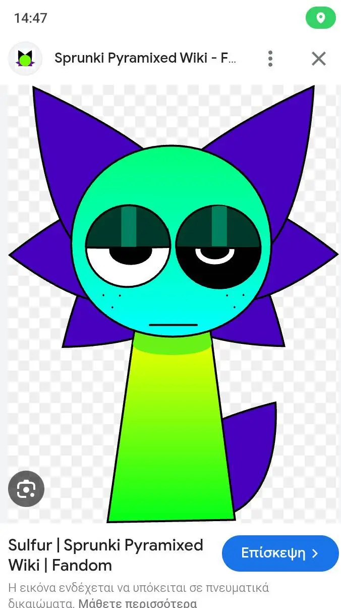 ai character: Sulfur background