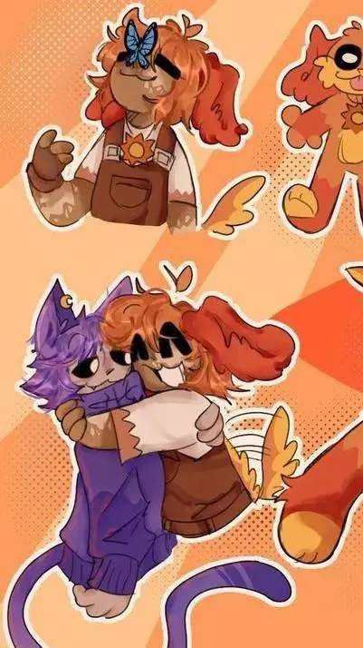 ai character: Кэт и Дог background