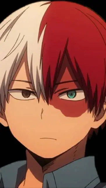 ai character: shoto todoroky  background