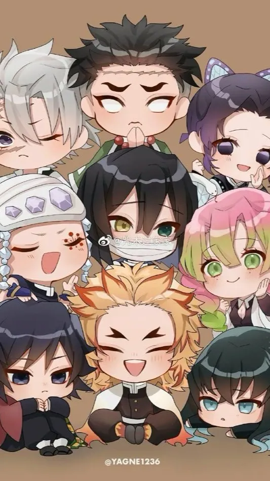 ai character: Un talkie kny 🦊 background