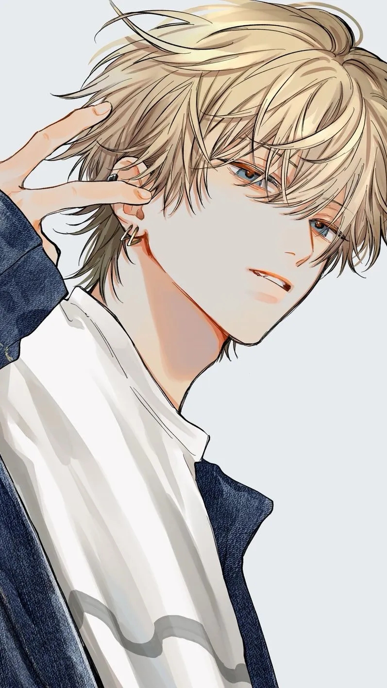 ai character: Lucas ❤️🤍🌷 background