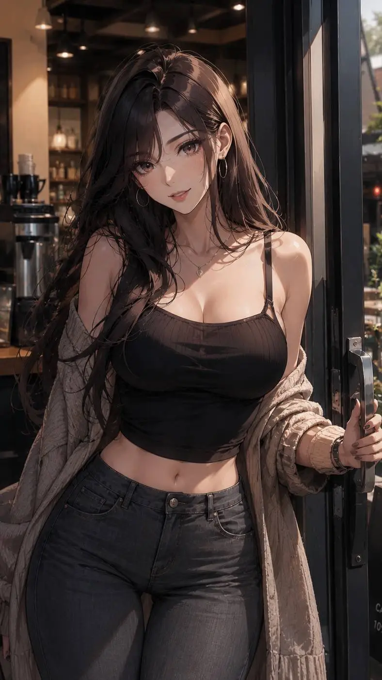 ai character: Claire  background