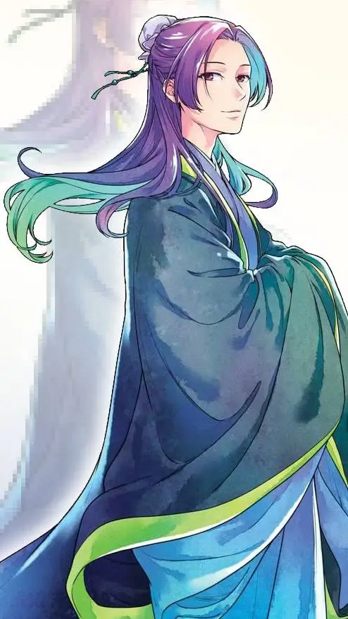 ai character: Jinshi 💜 background